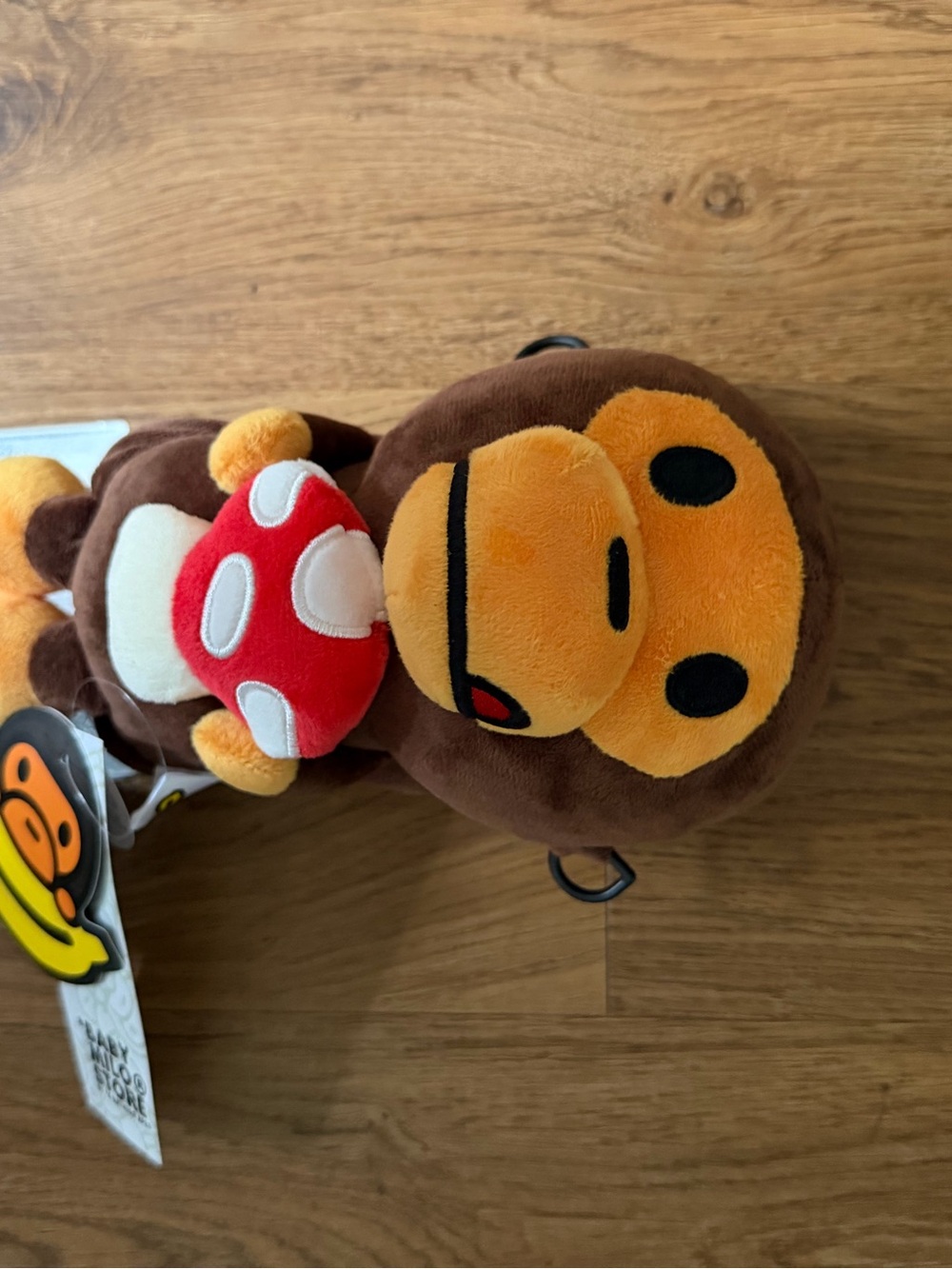 BAPE Baby Milo Mobile Bag โ Mushroom ๐๐ค